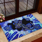 australia-rubber-doormat-aussie-opal-pattern-with-lizard-aboriginal-art-turquoise