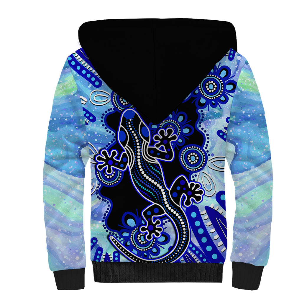 australia-sherpa-hoodie-aussie-opal-pattern-with-lizard-aboriginal-art-turquoise