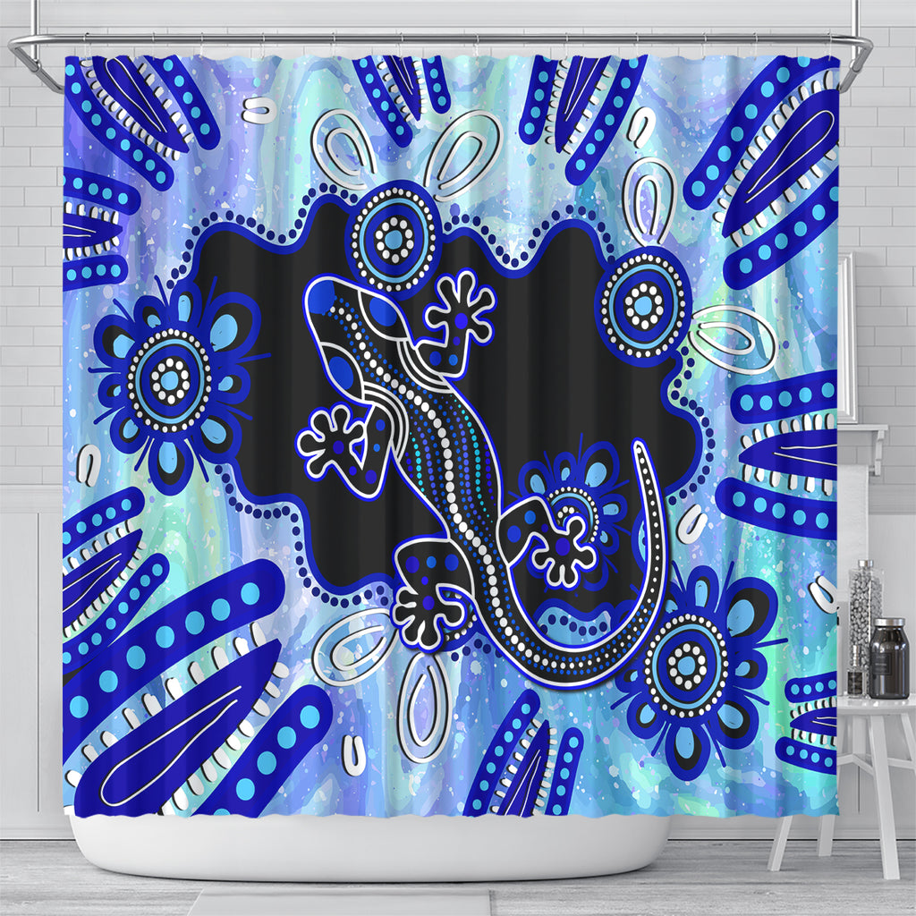 australia-shower-curtain-aussie-opal-pattern-with-lizard-aboriginal-art-turquoise