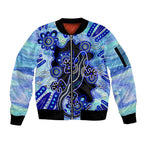 australia-sleeve-zip-bomber-jacket-aussie-opal-pattern-with-lizard-aboriginal-art-turquoise
