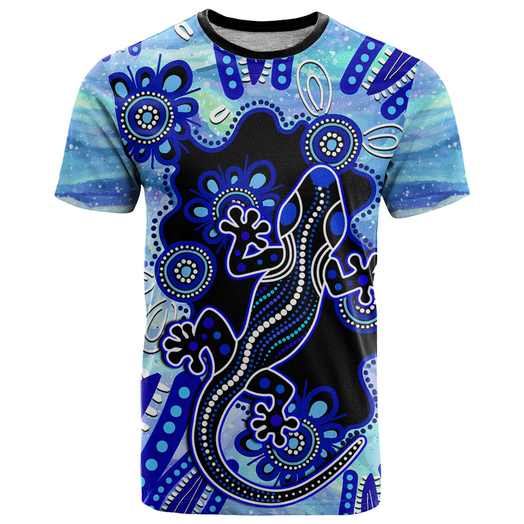 australia-t-shirt-aussie-opal-pattern-with-lizard-aboriginal-art-turquoise