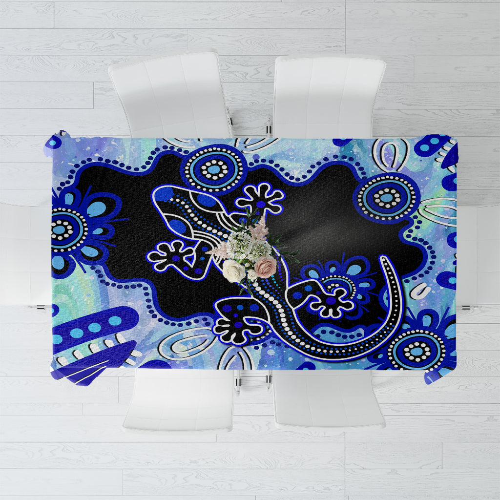 australia-tablecloth-aussie-opal-pattern-with-lizard-aboriginal-art-turquoise