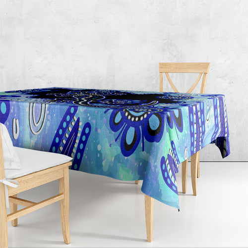 australia-tablecloth-aussie-opal-pattern-with-lizard-aboriginal-art-turquoise