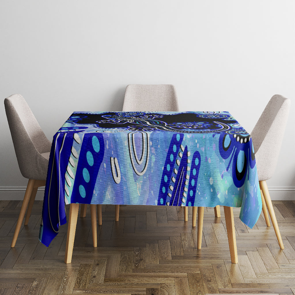 australia-tablecloth-aussie-opal-pattern-with-lizard-aboriginal-art-turquoise