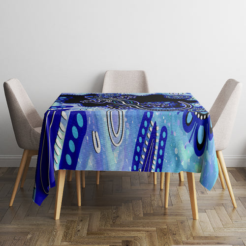 australia-tablecloth-aussie-opal-pattern-with-lizard-aboriginal-art-turquoise