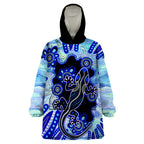 australia-wearable-blanket-hoodie-aussie-opal-pattern-with-lizard-aboriginal-art-turquoise