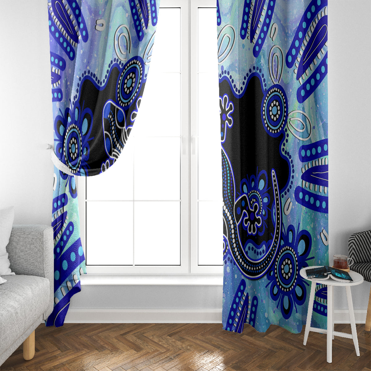australia-window-curtain-aussie-opal-pattern-with-lizard-aboriginal-art-turquoise