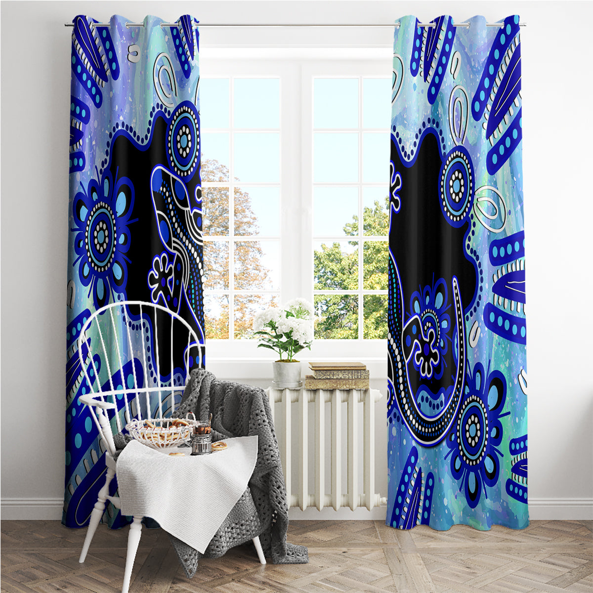 australia-window-curtain-aussie-opal-pattern-with-lizard-aboriginal-art-turquoise
