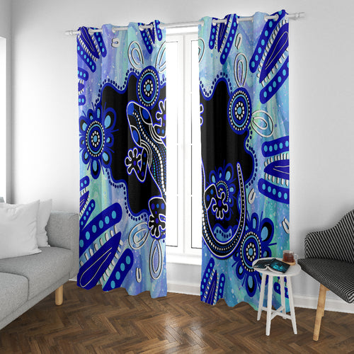 australia-window-curtain-aussie-opal-pattern-with-lizard-aboriginal-art-turquoise