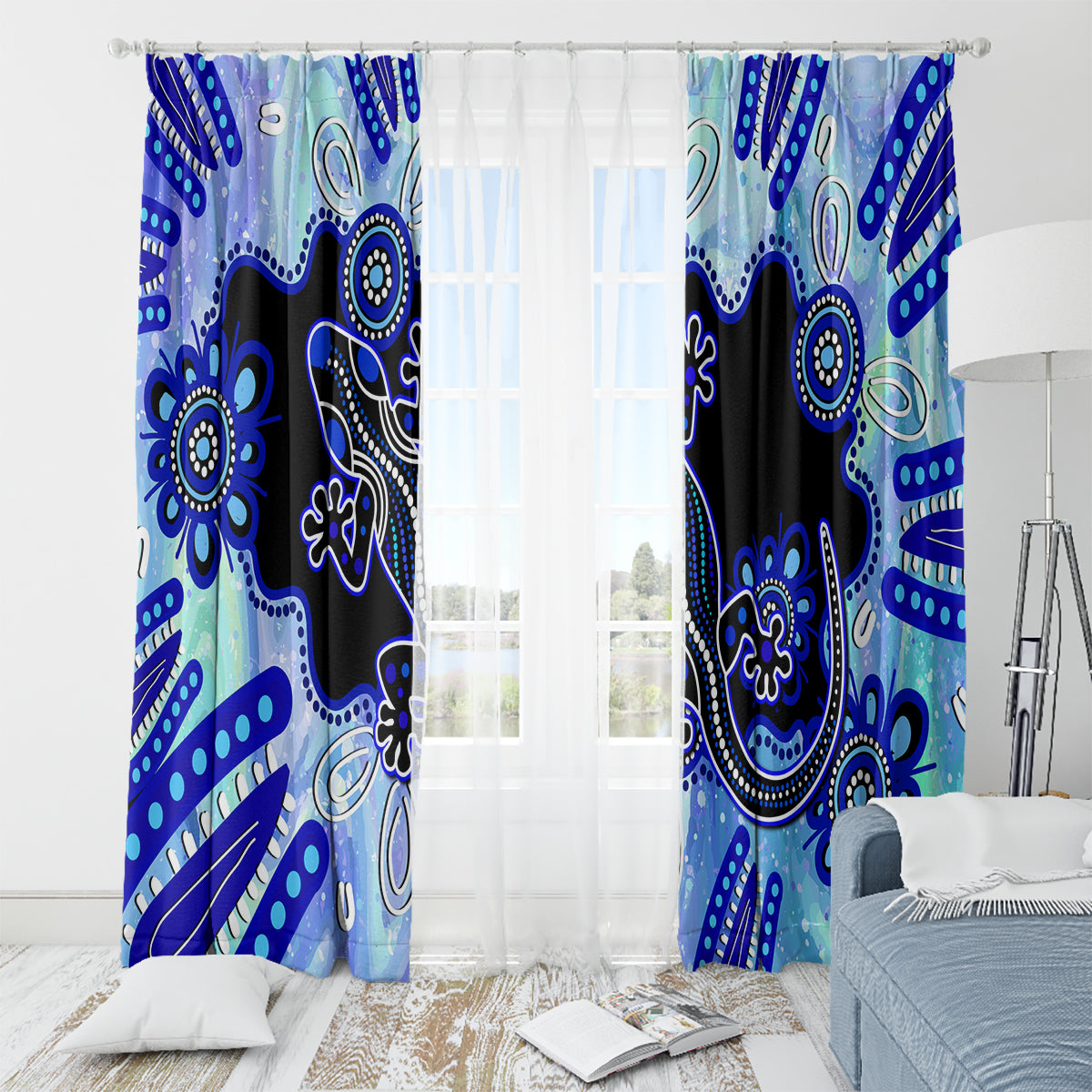 australia-window-curtain-aussie-opal-pattern-with-lizard-aboriginal-art-turquoise