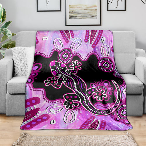 australia-blanket-aussie-opal-pattern-with-lizard-aboriginal-art-pink