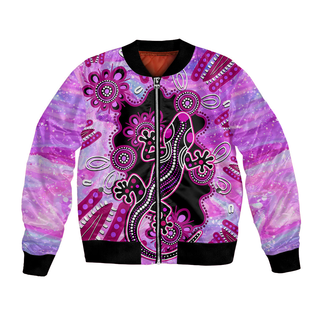 australia-bomber-jacket-aussie-opal-pattern-with-lizard-aboriginal-art-pink