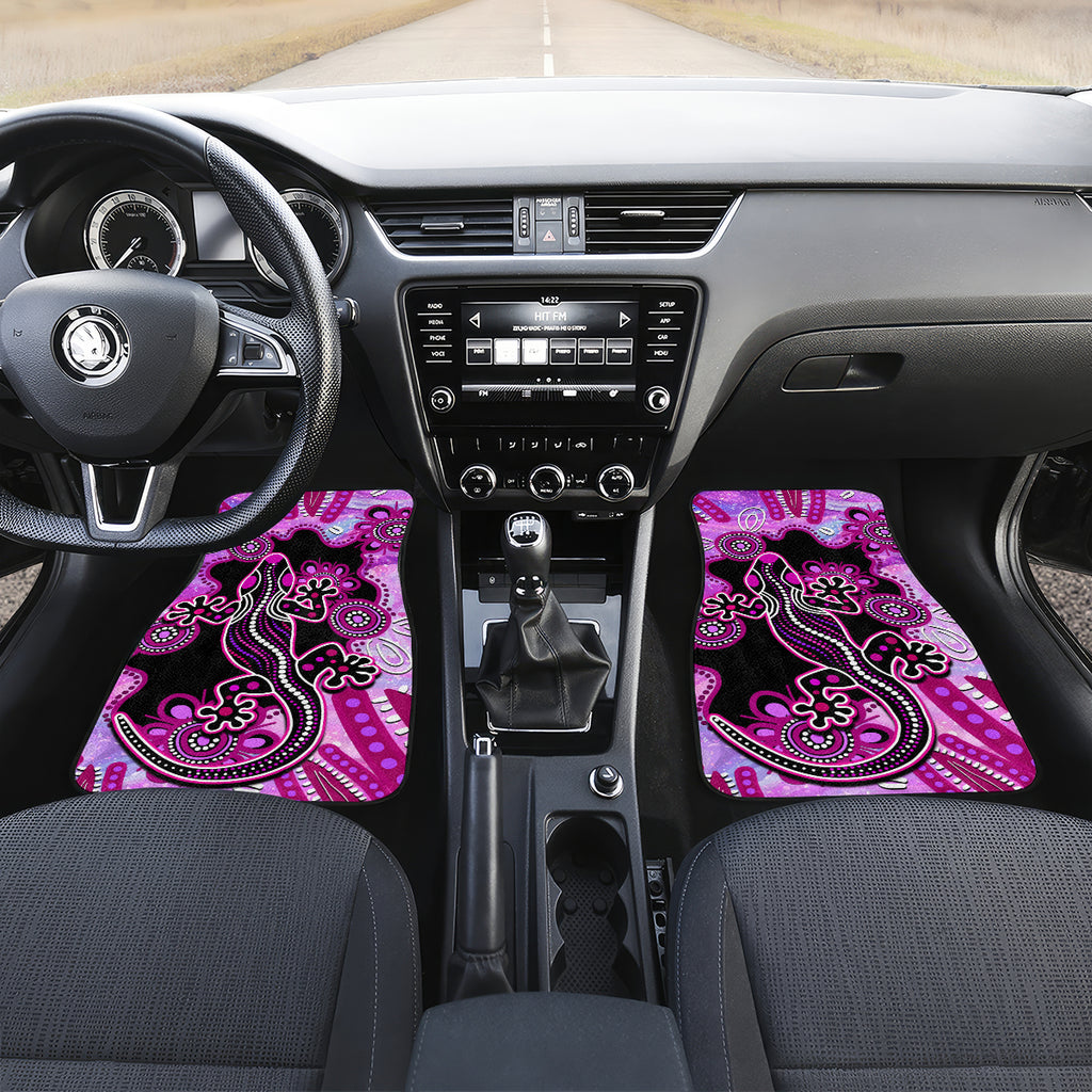 australia-car-mats-aussie-opal-pattern-with-lizard-aboriginal-art-pink