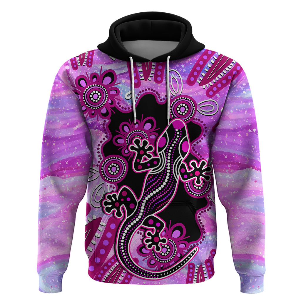 australia-hoodie-aussie-opal-pattern-with-lizard-aboriginal-art-pink