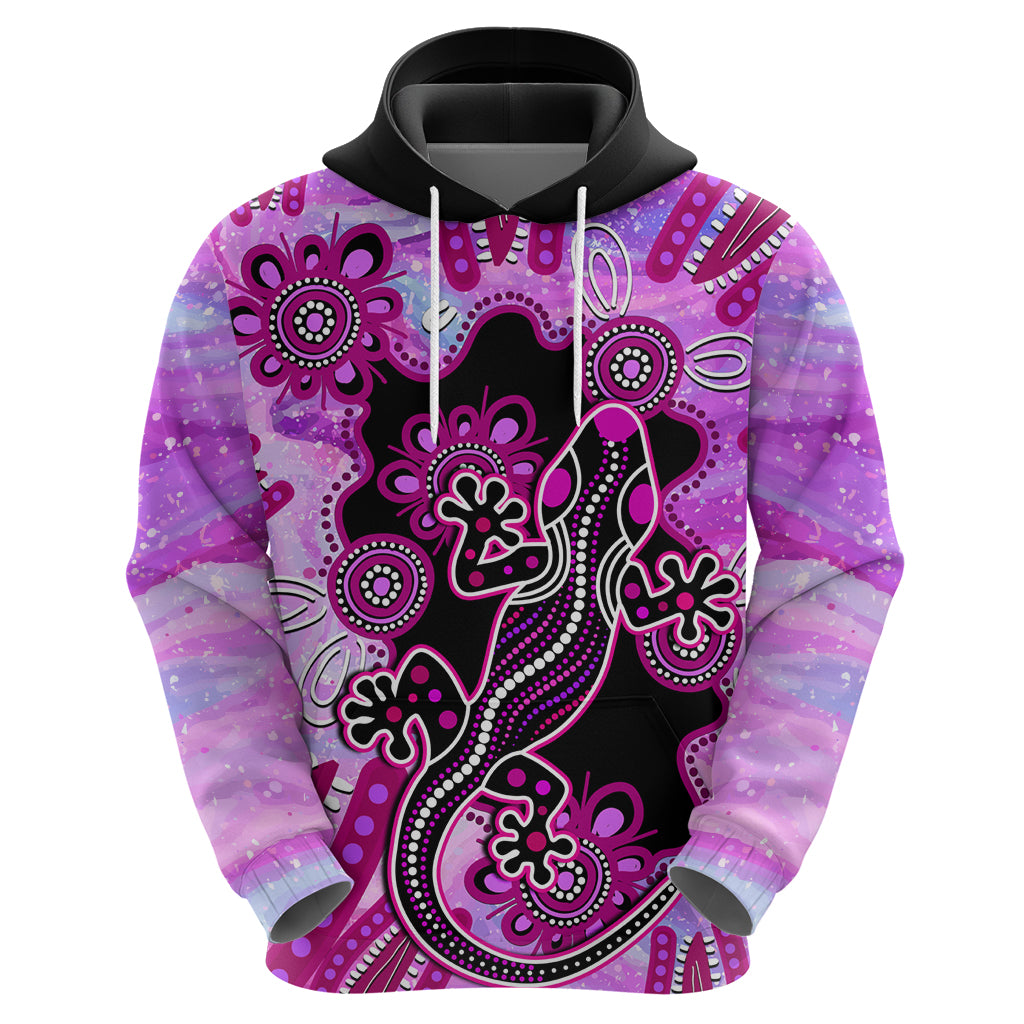 australia-hoodie-aussie-opal-pattern-with-lizard-aboriginal-art-pink
