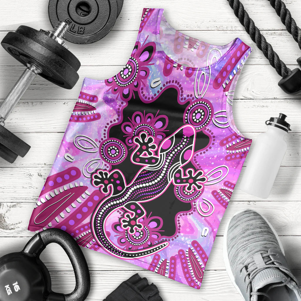 australia-men-tank-top-aussie-opal-pattern-with-lizard-aboriginal-art-pink