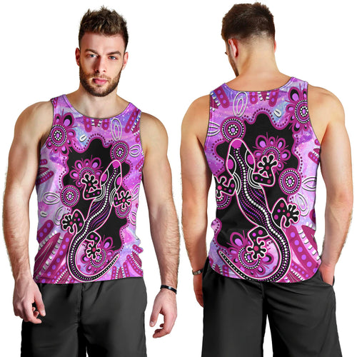 australia-men-tank-top-aussie-opal-pattern-with-lizard-aboriginal-art-pink