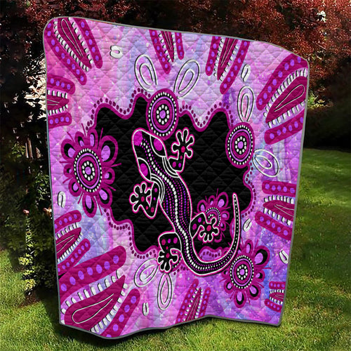 australia-quilt-aussie-opal-pattern-with-lizard-aboriginal-art-pink