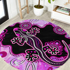 australia-round-carpet-aussie-opal-pattern-with-lizard-aboriginal-art-pink