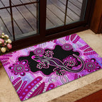 australia-rubber-doormat-aussie-opal-pattern-with-lizard-aboriginal-art-pink