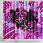 australia-shower-curtain-aussie-opal-pattern-with-lizard-aboriginal-art-pink