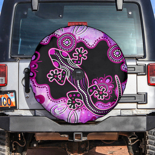 australia-spare-tire-cover-aussie-opal-pattern-with-lizard-aboriginal-art-pink
