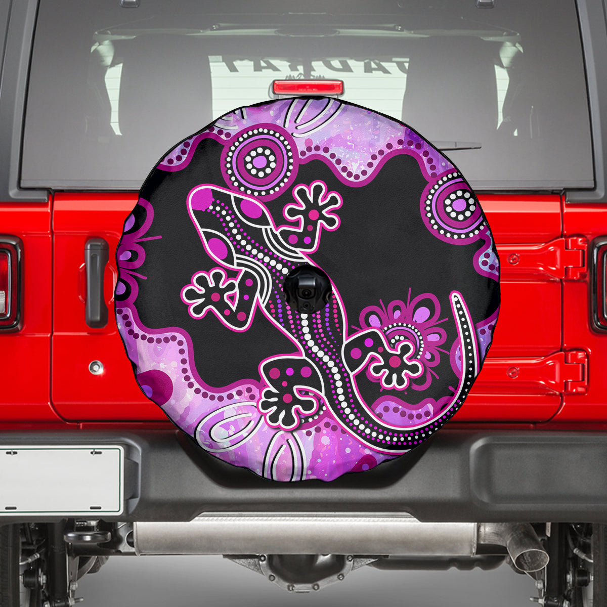 australia-spare-tire-cover-aussie-opal-pattern-with-lizard-aboriginal-art-pink