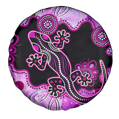 australia-spare-tire-cover-aussie-opal-pattern-with-lizard-aboriginal-art-pink