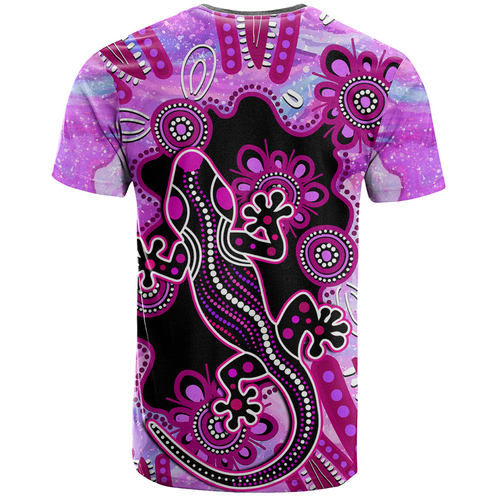 australia-t-shirt-aussie-opal-pattern-with-lizard-aboriginal-art-pink