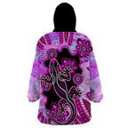 australia-wearable-blanket-hoodie-aussie-opal-pattern-with-lizard-aboriginal-art-pink