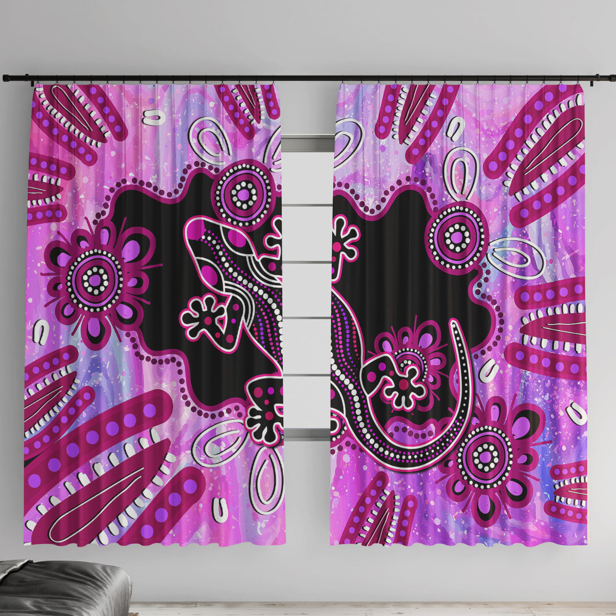 australia-window-curtain-aussie-opal-pattern-with-lizard-aboriginal-art-pink