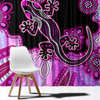 australia-window-curtain-aussie-opal-pattern-with-lizard-aboriginal-art-pink