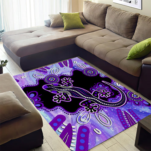 australia-opal-area-rug-aussie-lizard-with-aboriginal-art-purple