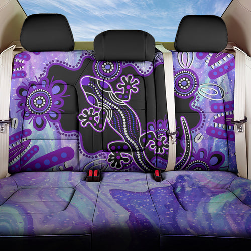 australia-opal-back-car-seat-cover-aussie-lizard-with-aboriginal-art-purple