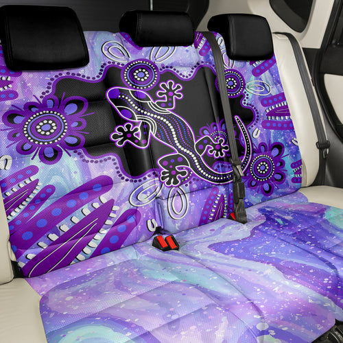 australia-opal-back-car-seat-cover-aussie-lizard-with-aboriginal-art-purple
