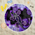 australia-opal-beach-blanket-aussie-lizard-with-aboriginal-art-purple
