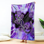 australia-opal-blanket-aussie-lizard-with-aboriginal-art-purple