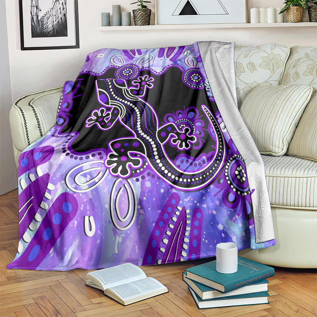 australia-opal-blanket-aussie-lizard-with-aboriginal-art-purple