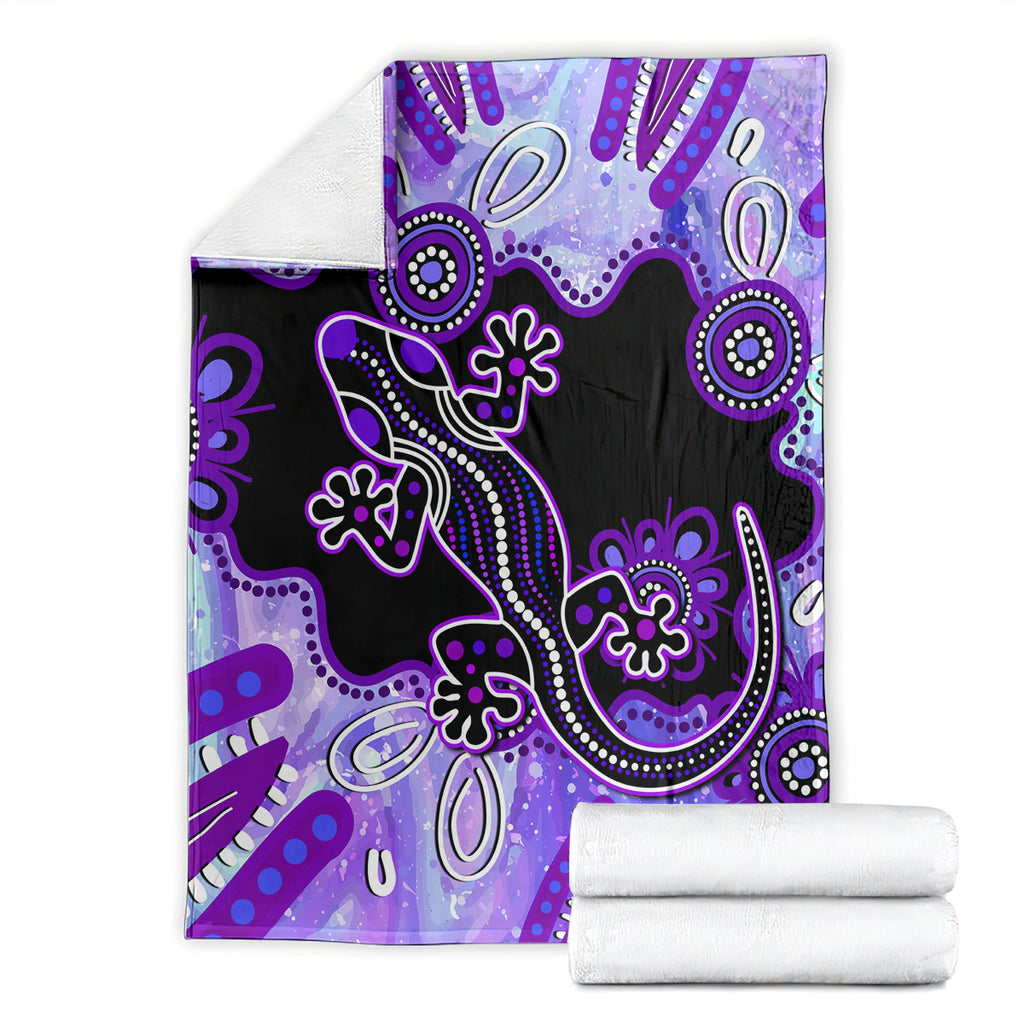 australia-opal-blanket-aussie-lizard-with-aboriginal-art-purple