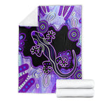 australia-opal-blanket-aussie-lizard-with-aboriginal-art-purple