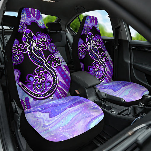 australia-opal-car-seat-cover-aussie-lizard-with-aboriginal-art-purple