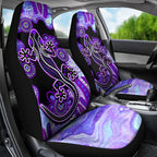 australia-opal-car-seat-cover-aussie-lizard-with-aboriginal-art-purple