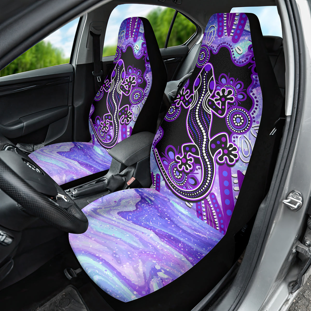 australia-opal-car-seat-cover-aussie-lizard-with-aboriginal-art-purple