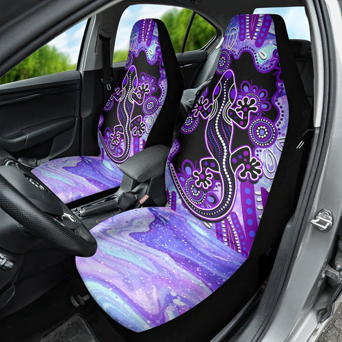 australia-opal-car-seat-cover-aussie-lizard-with-aboriginal-art-purple