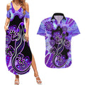 australia-opal-couples-matching-summer-maxi-dress-and-hawaiian-shirt-aussie-lizard-with-aboriginal-art-purple