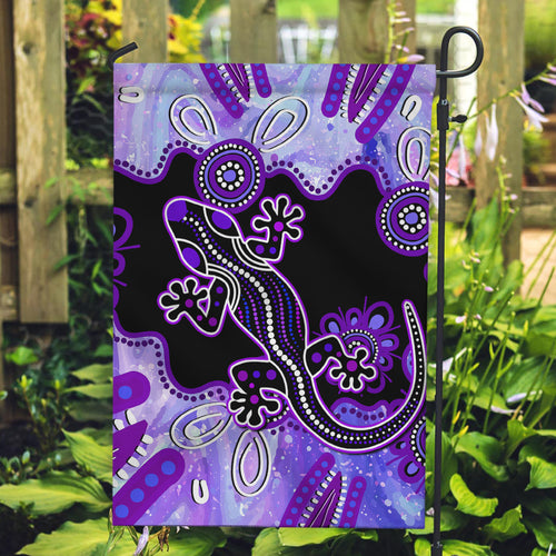 australia-opal-garden-flag-aussie-lizard-with-aboriginal-art-purple