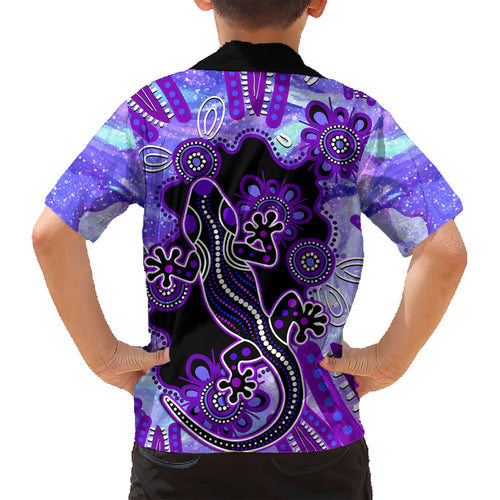 australia-opal-hawaiian-shirt-aussie-lizard-with-aboriginal-art-purple