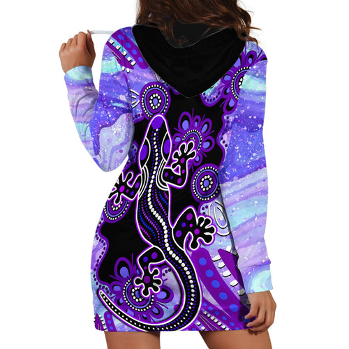 australia-opal-hoodie-dress-aussie-lizard-with-aboriginal-art-purple