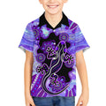 australia-opal-kid-hawaiian-shirt-aussie-lizard-with-aboriginal-art-purple