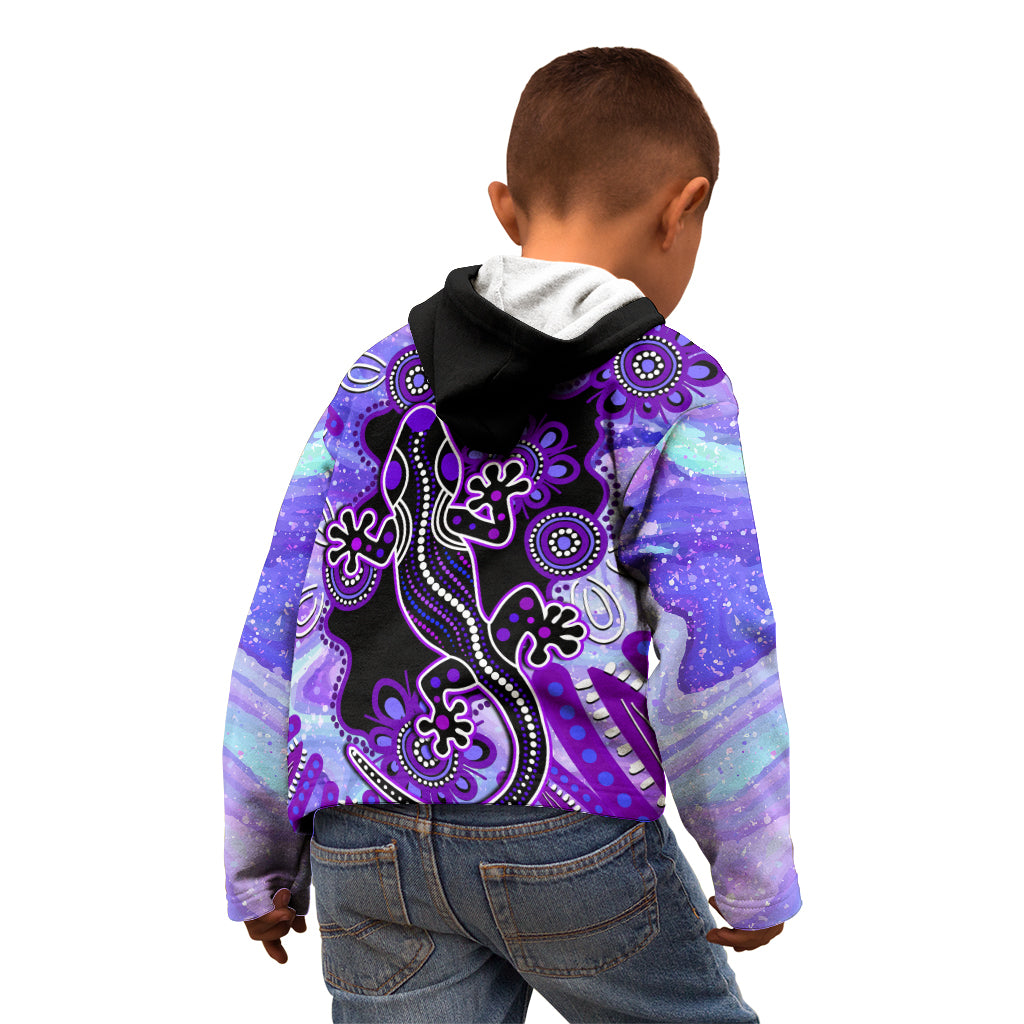 australia-opal-kid-hoodie-aussie-lizard-with-aboriginal-art-purple